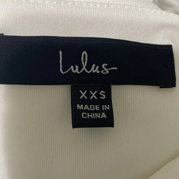 Lulus White Wondrous Water Coastal Romantic Lilies White Maxi Dress Size XXS - Picture 11 of 12